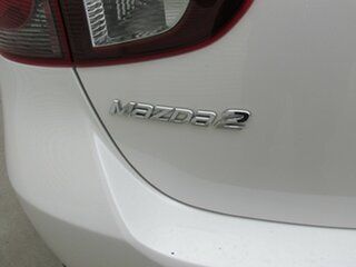 2015 Mazda 2 DJ2HAA Maxx SKYACTIV-Drive White 6 Speed Sports Automatic Hatchback