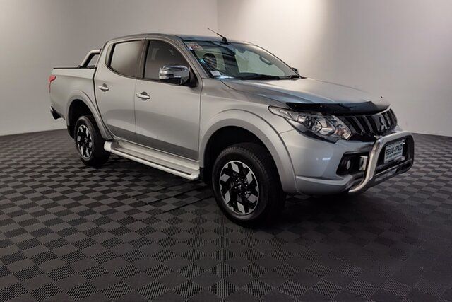 Used Mitsubishi Triton MQ MY18 Exceed Double Cab Acacia Ridge, 2018 Mitsubishi Triton MQ MY18 Exceed Double Cab Silver 5 speed Automatic Utility