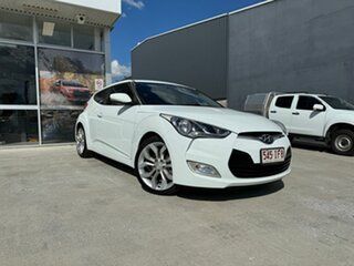 2015 Hyundai Veloster FS4 Series II Coupe D-CT White 6 Speed Sports Automatic Dual Clutch Hatchback