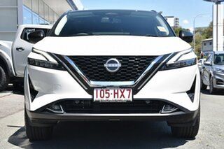 2022 Nissan Qashqai J12 MY23 ST-L X-tronic Ivory Pearl & Black Roof 1 Speed Constant Variable Wagon