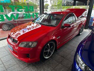 2008 Holden Ute VE SS V Red 6 Speed Sports Automatic Utility.