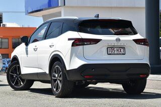 2022 Nissan Qashqai J12 MY23 ST-L X-tronic Ivory Pearl & Black Roof 1 Speed Constant Variable Wagon.