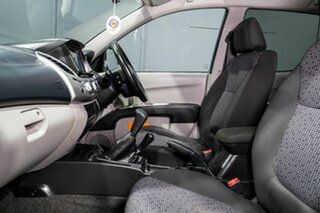 2013 Mitsubishi Triton MN MY13 GLX-R (4x4) White 5 Speed Manual 4x4 Double Cab Utility