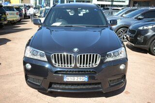 2013 BMW X3 F25 MY13 xDrive30d Black 8 Speed Automatic Wagon