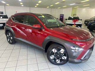 2023 Hyundai Kona SX2.V1 MY24 Premium 2WD Ultimate Red 1 Speed Constant Variable Wagon.