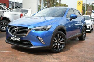 2018 Mazda CX-3 DK MY17.5 S Touring (FWD) Blue 6 Speed Automatic Wagon.