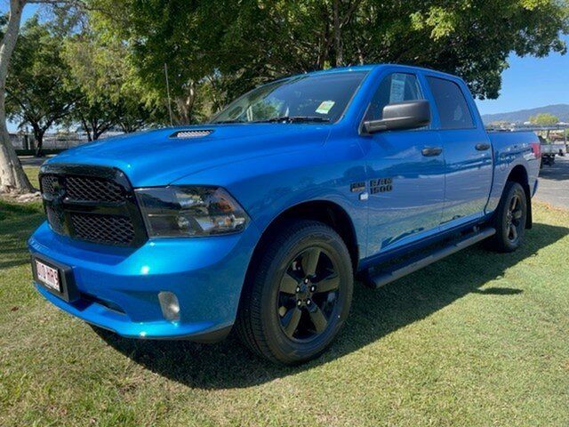 Demo Ram 1500 DS MY23 Express SWB Cairns, 2023 Ram 1500 DS MY23 Express SWB Hydro Blue Pearl 8 Speed Automatic Utility