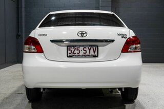 2012 Toyota Yaris NCP93R 10 Upgrade YRS White 4 Speed Automatic Sedan