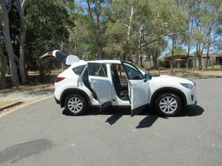 2013 Mazda CX-5 KE1071 MY13 Maxx SKYACTIV-Drive White 6 Speed Sports Automatic Wagon