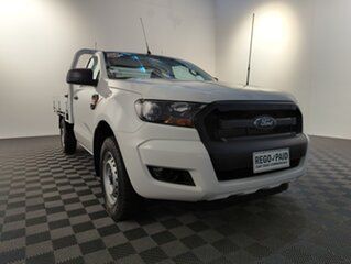 2016 Ford Ranger PX MkII XL White 6 speed Manual Cab Chassis.