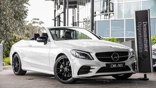 2023 Mercedes-Benz C-Class A205 803+053MY C300 9G-Tronic Polar White 9 Speed Sports Automatic