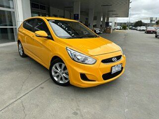 2017 Hyundai Accent RB5 MY17 Sport Yellow 6 Speed Sports Automatic Hatchback