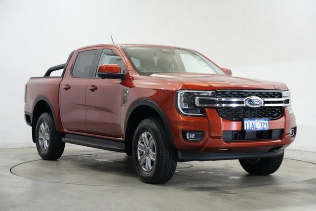 Used Ford Ranger PY 2022MY XLT Victoria Park, 2022 Ford Ranger PY 2022MY XLT Orange 10 Speed Sports Automatic Double Cab Pick Up