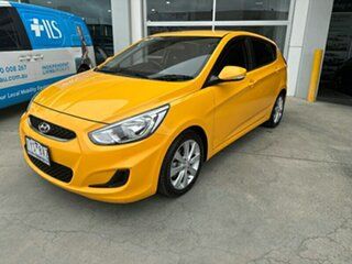 2017 Hyundai Accent RB5 MY17 Sport Yellow 6 Speed Sports Automatic Hatchback