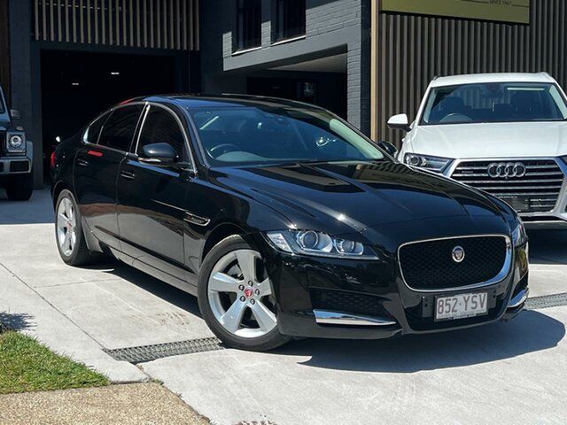 Used Jaguar XF X260 MY18 Prestige Ashmore, 2018 Jaguar XF X260 MY18 Prestige Black 8 Speed Sports Automatic Sedan