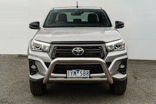 2020 Toyota Hilux GUN126R Rogue Double Cab Silver 6 Speed Sports Automatic Utility.