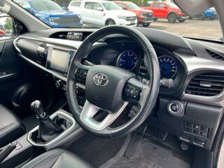 2019 Toyota Hilux GUN126R SR5 Double Cab White 6 Speed Manual Utility