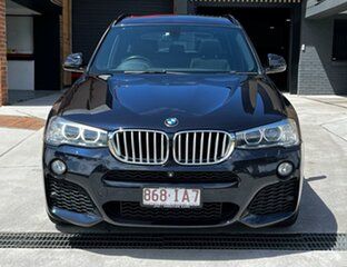 2015 BMW X3 F25 LCI xDrive30d Steptronic Black 8 Speed Sports Automatic Wagon.