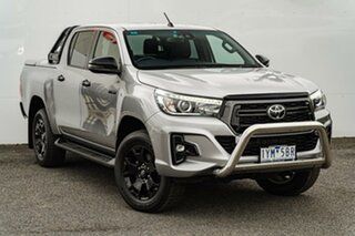 2020 Toyota Hilux GUN126R Rogue Double Cab Silver 6 Speed Sports Automatic Utility.
