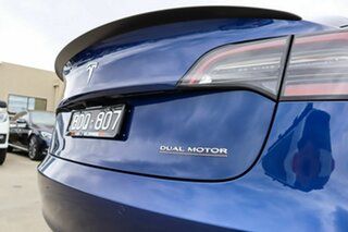2019 Tesla Model 3 Performance AWD Blue 1 Speed Reduction Gear Sedan.