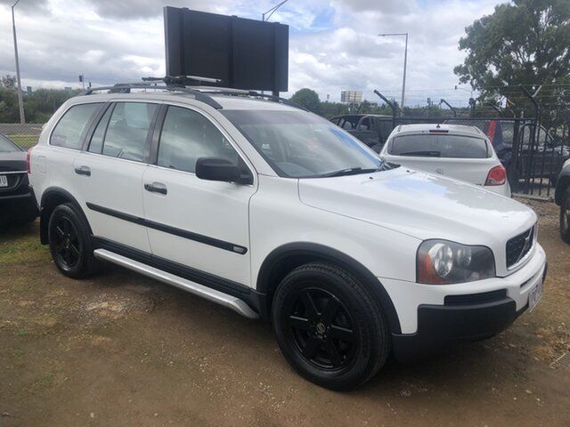 Used Volvo XC90 2.5T Hoppers Crossing, 2005 Volvo XC90 2.5T White 5 Speed Automatic Geartronic Wagon