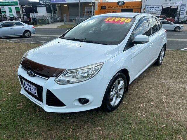 Used Ford Focus LW MkII Trend PwrShift Clontarf, 2014 Ford Focus LW MkII Trend PwrShift White 6 Speed Sports Automatic Dual Clutch Hatchback