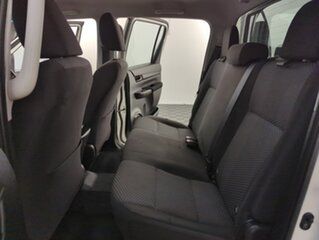 2018 Toyota Hilux GUN122R Workmate Double Cab 4x2 Glacier White 5 speed Manual Utility