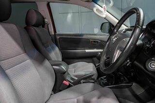 2013 Toyota Hilux KUN26R MY12 SR5 (4x4) Red 5 Speed Manual Dual Cab Pick-up
