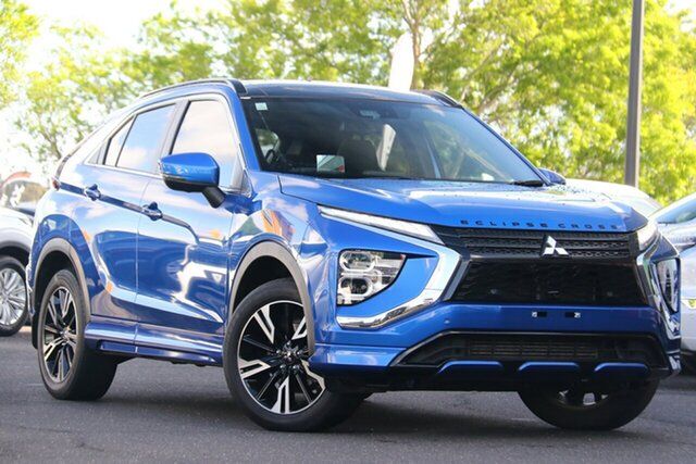 Used Mitsubishi Eclipse Cross YB MY21 Exceed 2WD Essendon North, 2020 Mitsubishi Eclipse Cross YB MY21 Exceed 2WD Blue 8 Speed Constant Variable Wagon