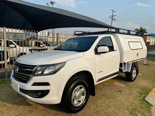 2017 Holden Colorado RG MY18 LS (4x2) White 6 Speed Automatic Cab Chassis.