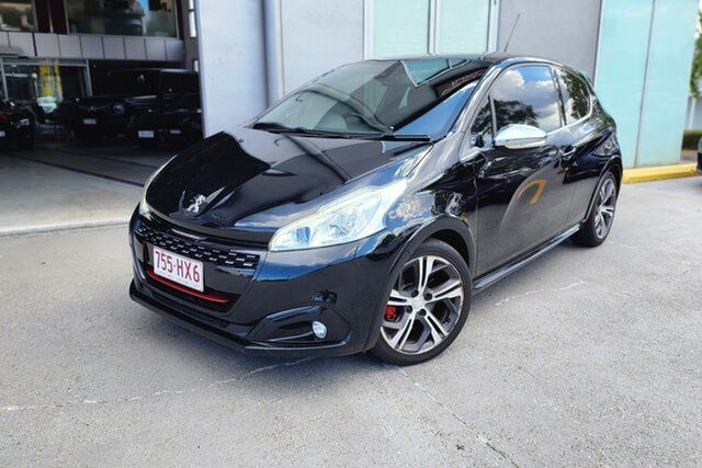 Used Peugeot 208 A9 MY17 GTi Albion, 2017 Peugeot 208 A9 MY17 GTi Black 6 Speed Manual Hatchback