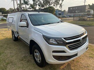 2017 Holden Colorado RG MY18 LS (4x2) White 6 Speed Automatic Cab Chassis