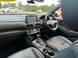 2017 Hyundai Kona OS MY18 Elite D-CT AWD Maroon 7 Speed Sports Automatic Dual Clutch Wagon