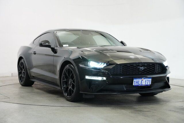 Used Ford Mustang FN 2019MY High Performance Victoria Park, 2018 Ford Mustang FN 2019MY High Performance Black 6 Speed Manual FASTBACK - COUPE