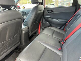 2017 Hyundai Kona OS MY18 Elite D-CT AWD Maroon 7 Speed Sports Automatic Dual Clutch Wagon