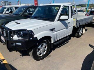 2021 Mahindra Pik-Up MY20 2WD S6+ White 6 Speed Manual Cab Chassis.