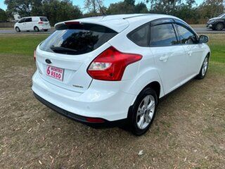 2014 Ford Focus LW MkII Trend PwrShift White 6 Speed Sports Automatic Dual Clutch Hatchback