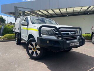 2017 Holden Colorado RG MY18 LS White 6 Speed Sports Automatic Cab Chassis.