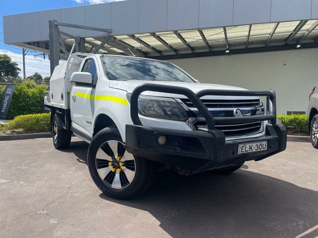 Used Holden Colorado RG MY18 LS Waitara, 2017 Holden Colorado RG MY18 LS White 6 Speed Sports Automatic Cab Chassis