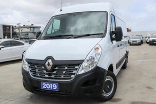2019 Renault Master X62 Mid Roof MWB AMT White 6 Speed Sports Automatic Single Clutch Van.