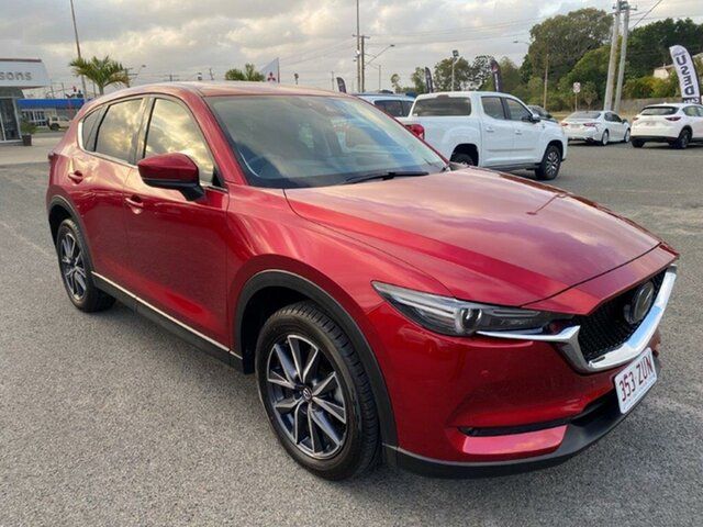 Used Mazda CX-5 KF4W2A GT SKYACTIV-Drive i-ACTIV AWD Gladstone, 2019 Mazda CX-5 KF4W2A GT SKYACTIV-Drive i-ACTIV AWD Red 6 Speed Sports Automatic Wagon