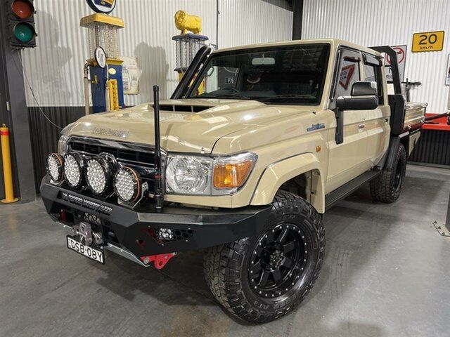 Used Toyota Landcruiser 70 Series Vdjl79R LC79 GXL McGraths Hill, 2022 Toyota Landcruiser 70 Series Vdjl79R LC79 GXL Sandy Taupe 5 Speed Manual Double Cab Chassis
