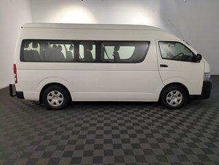 2017 Toyota HiAce KDH223R Commuter High Roof Super LWB White 4 speed Automatic Bus