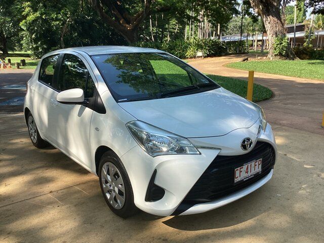 Pre-Owned Toyota Yaris NCP130R Ascent Darwin, 2019 Toyota Yaris NCP130R Ascent Glacier White 4 Speed Automatic Hatchback