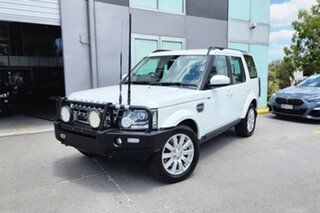 2015 Land Rover Discovery Series 4 L319 MY15 HSE White 8 Speed Sports Automatic Wagon