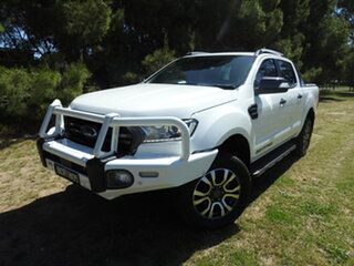 2019 Ford Ranger PX MkIII 2019.00MY Wildtrak Arctic White 10 Speed Sports Automatic.