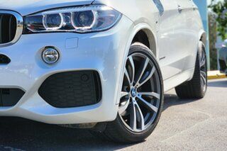 2015 BMW X5 F15 xDrive30d Mineral White 8 Speed Sports Automatic Wagon