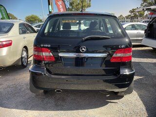 2008 Mercedes-Benz B-Class W245 MY08 B180 CDI Black 7 Speed Constant Variable Hatchback