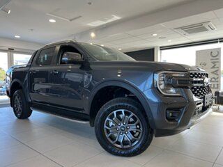 2022 Ford Ranger PY 2022MY Wildtrak Grey 10 Speed Sports Automatic Double Cab Pick Up.