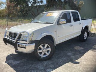 2005 Holden Rodeo RA MY05 LT Crew Cab 4x2 White 4 Speed Automatic Utility